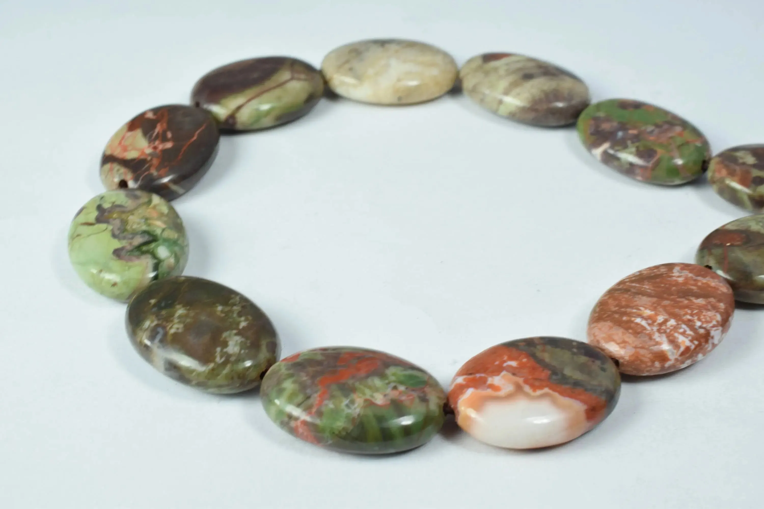 16x23mm Oval Rainbow Jasper Gemstone Beads, Jewelry Beading,Jewelry Design,rainbow jasper,Jasper,beads,raw stone,stone beads,loose gemstone