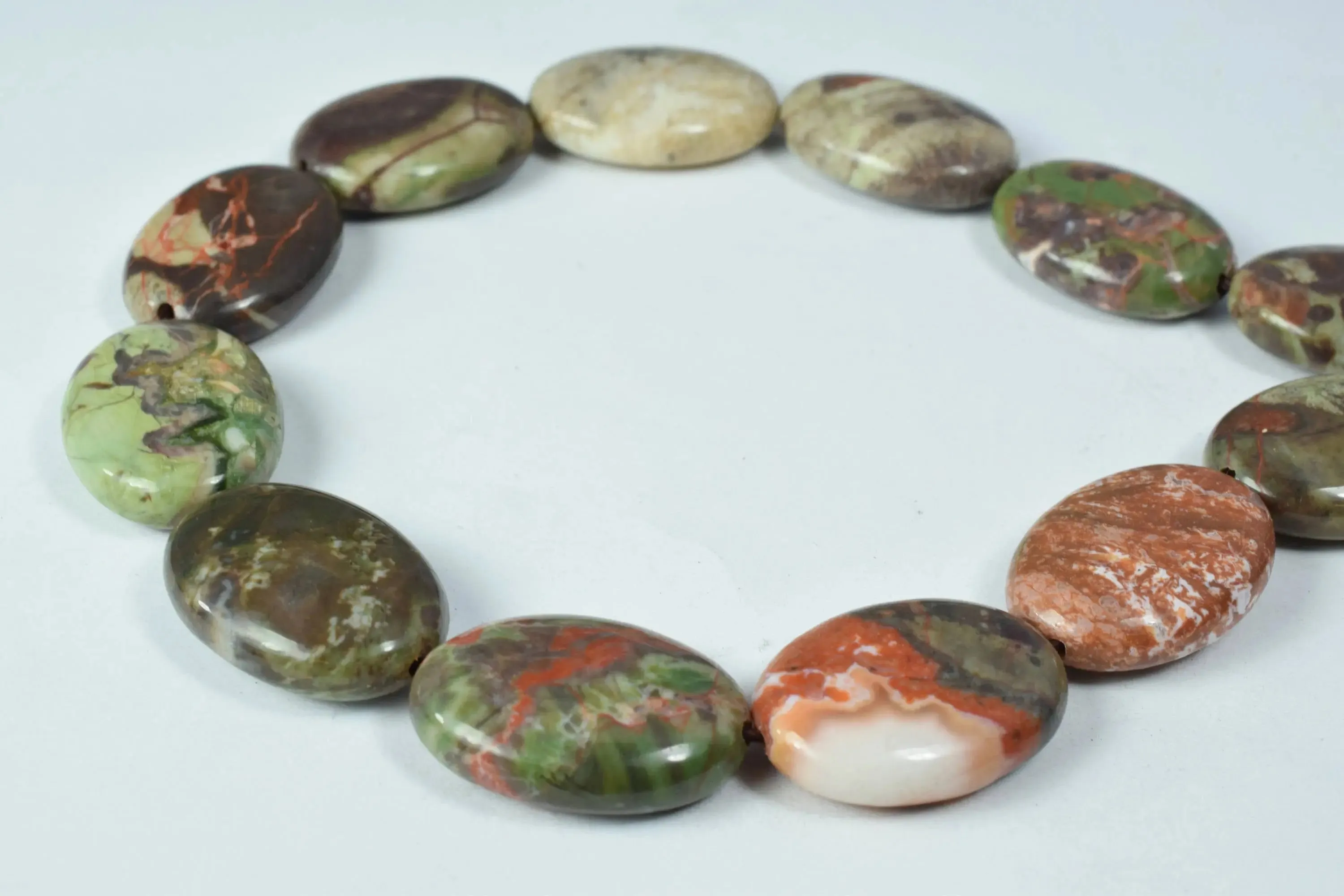 16x23mm Oval Rainbow Jasper Gemstone Beads, Jewelry Beading,Jewelry Design,rainbow jasper,Jasper,beads,raw stone,stone beads,loose gemstone