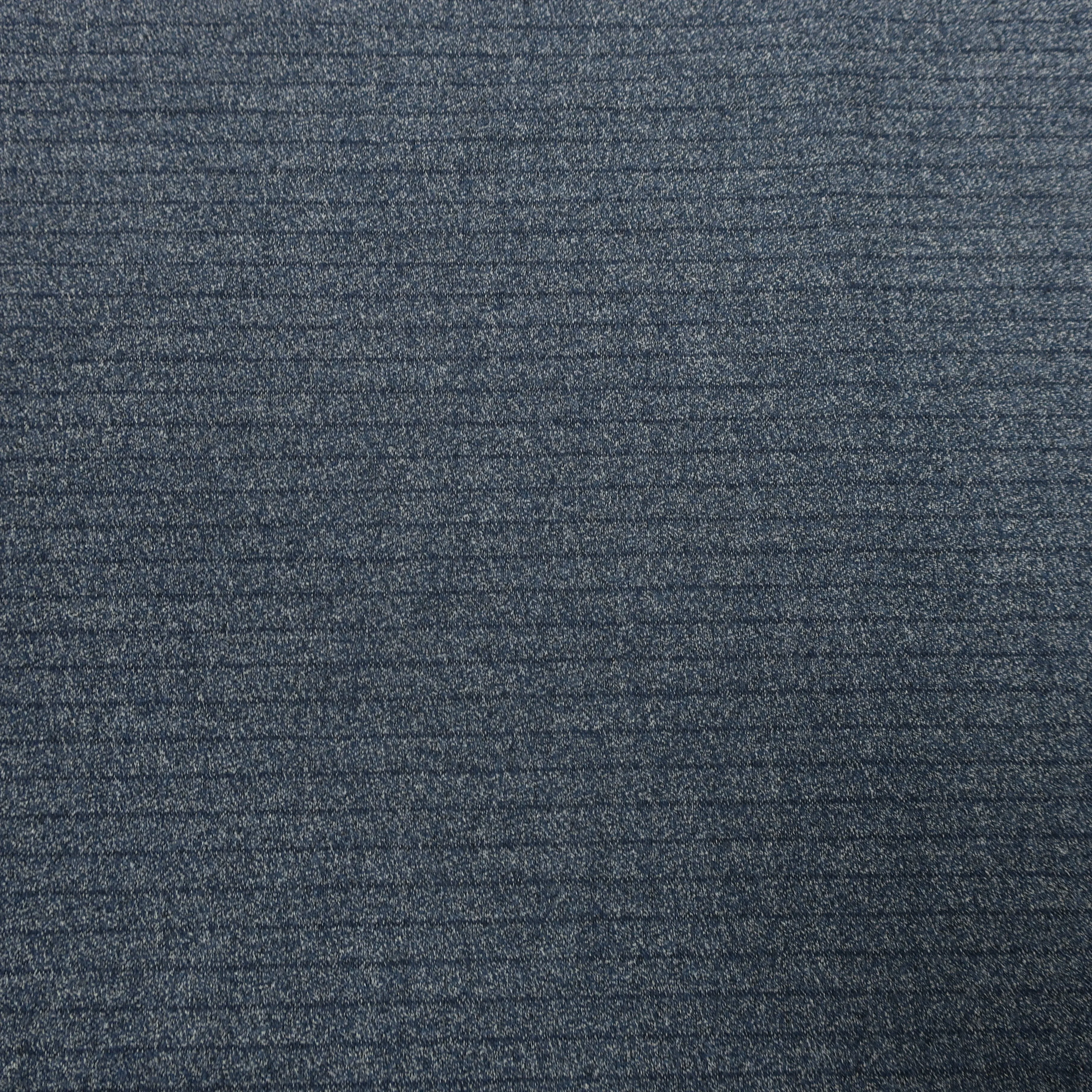 4 YDS Pale Cloud Gray and Blue Pinstripe Merino Wool Loro Piana Fabric