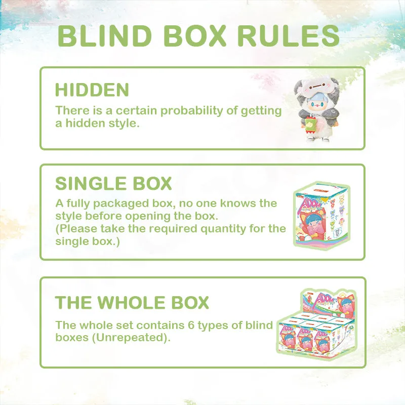 Adou's Colorful Life Series Plush Blind Box