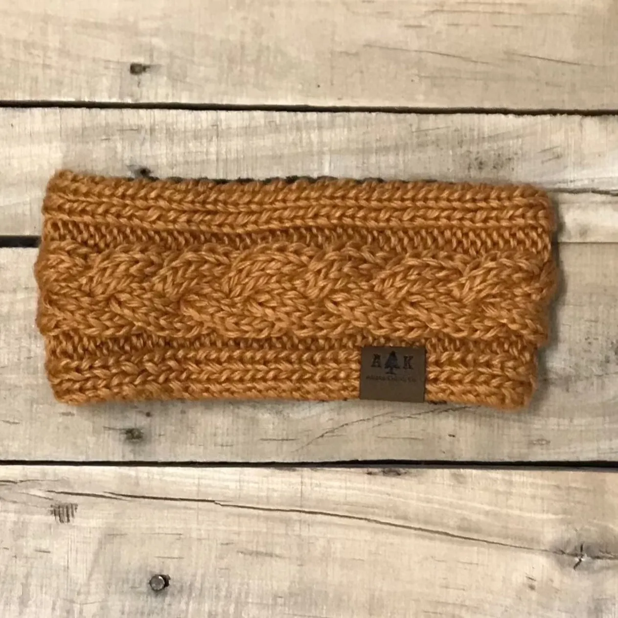 Alaska Chicks Knit Headwrap - fleece lined