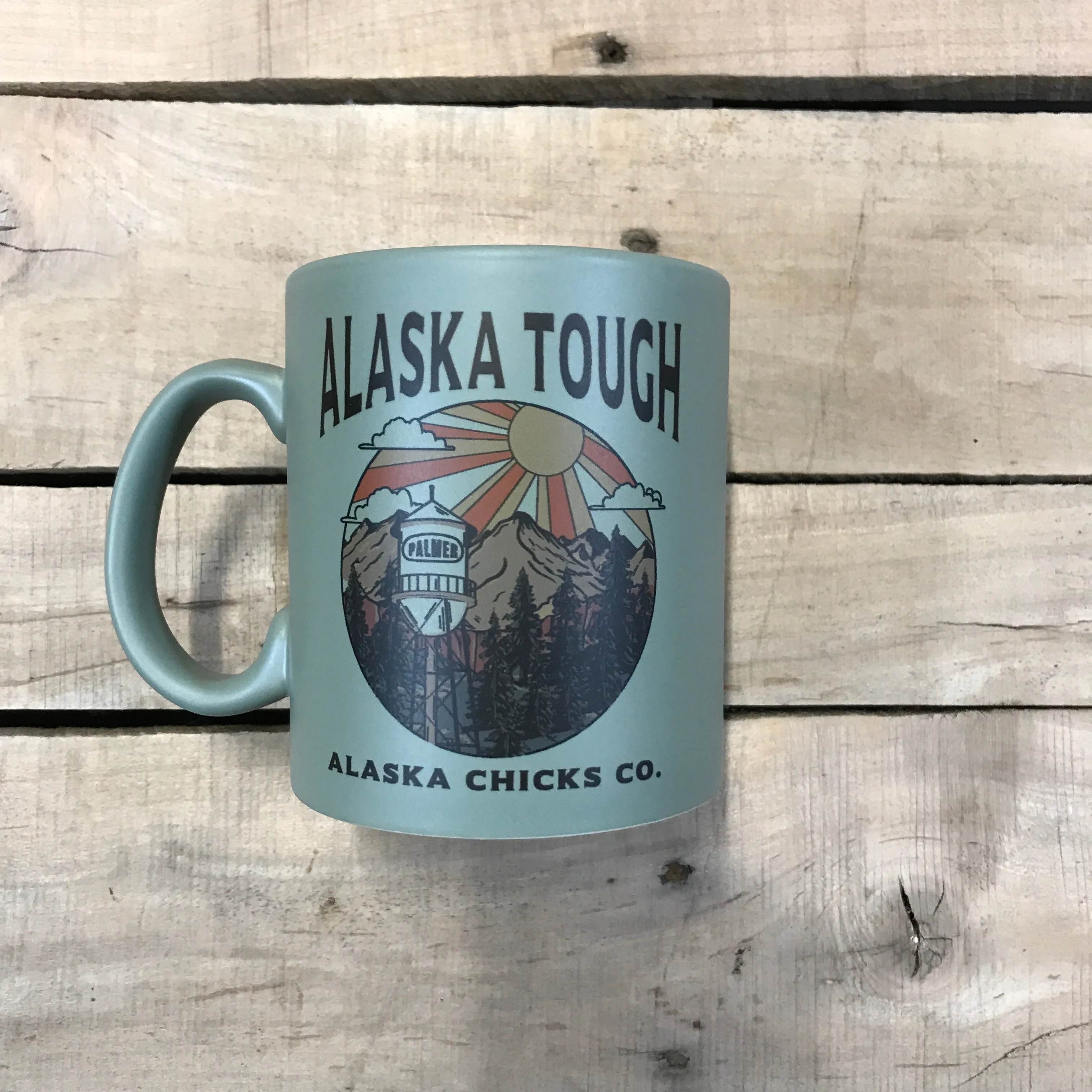 Alaska Tough Water Tower Mug