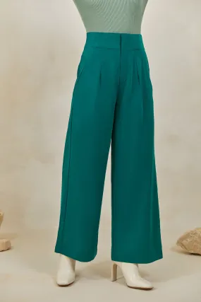 Alexia High Rise Trousers - Jade