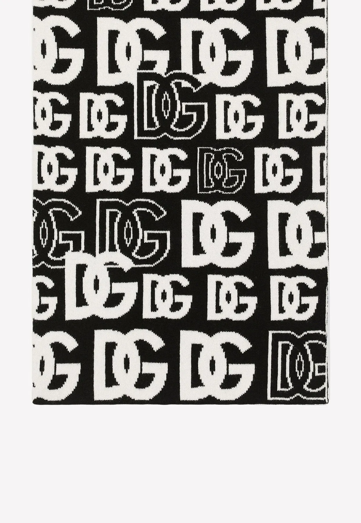 All-Over DG Logo Cashmere Scarf