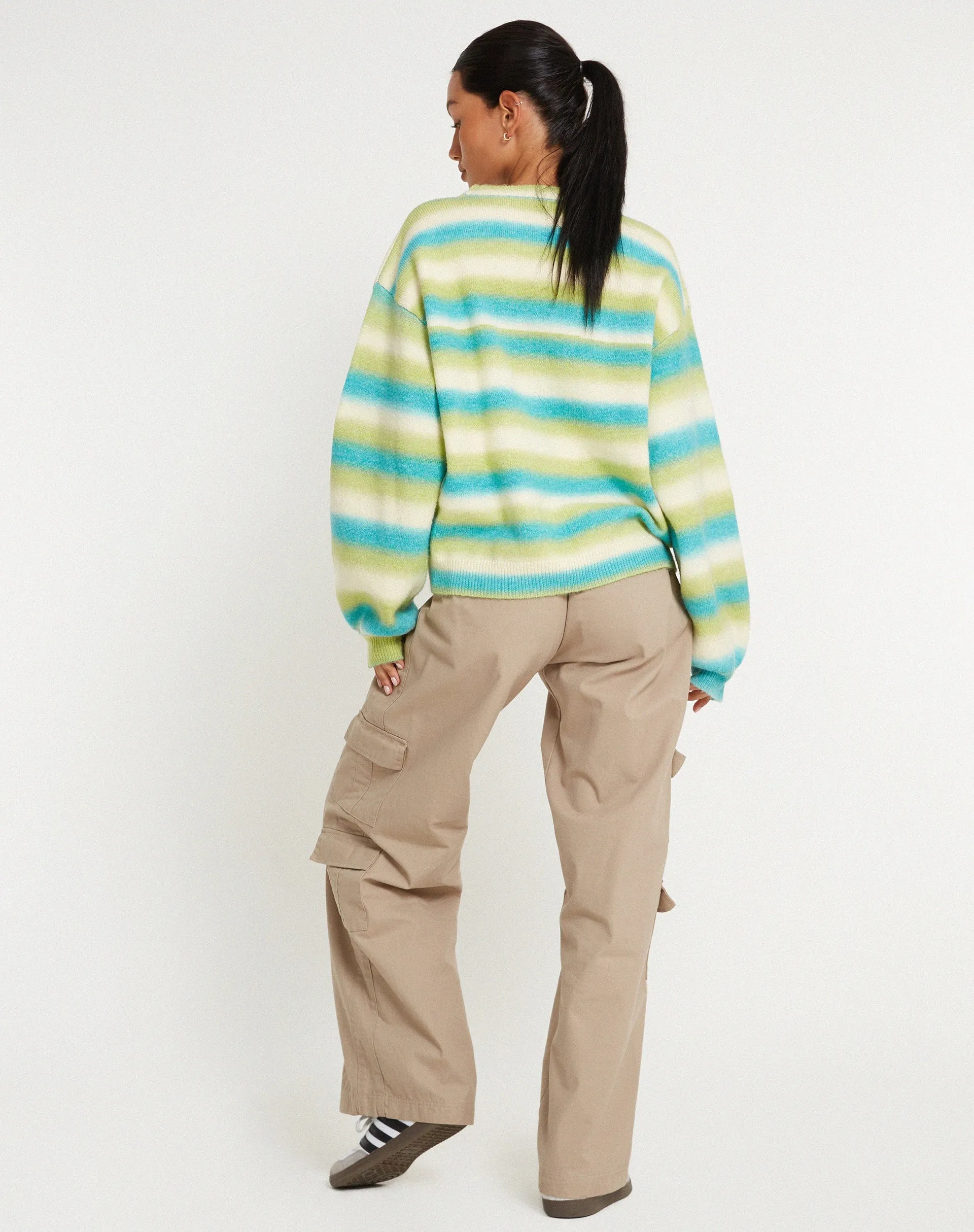 Ammaria Jumper in Blue Mix Stripe