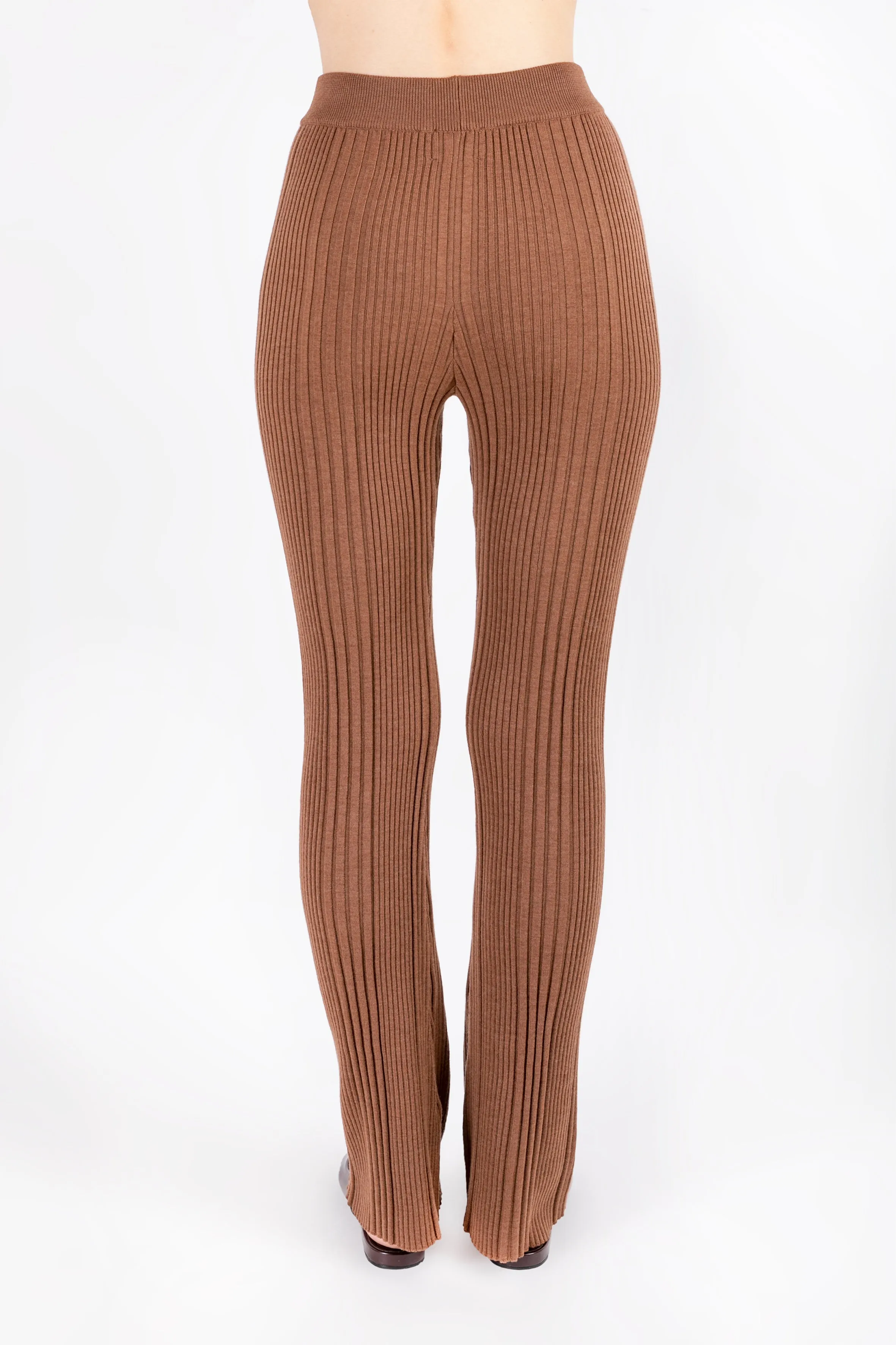 Azize - 100% Wool Trousers with Camisole Detail