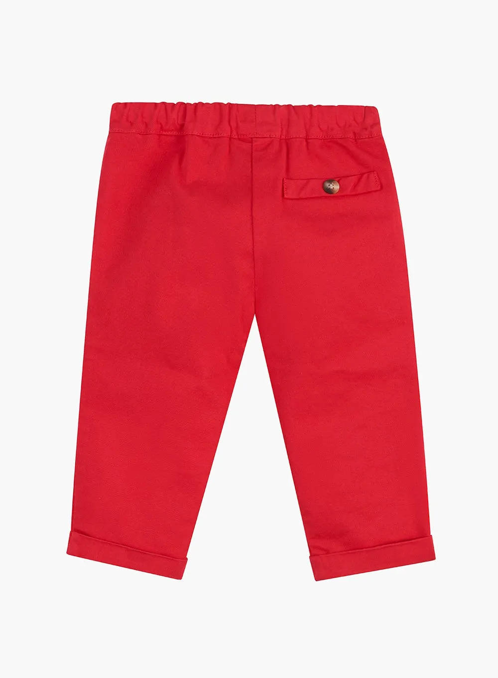 Baby Orly Trousers in Red