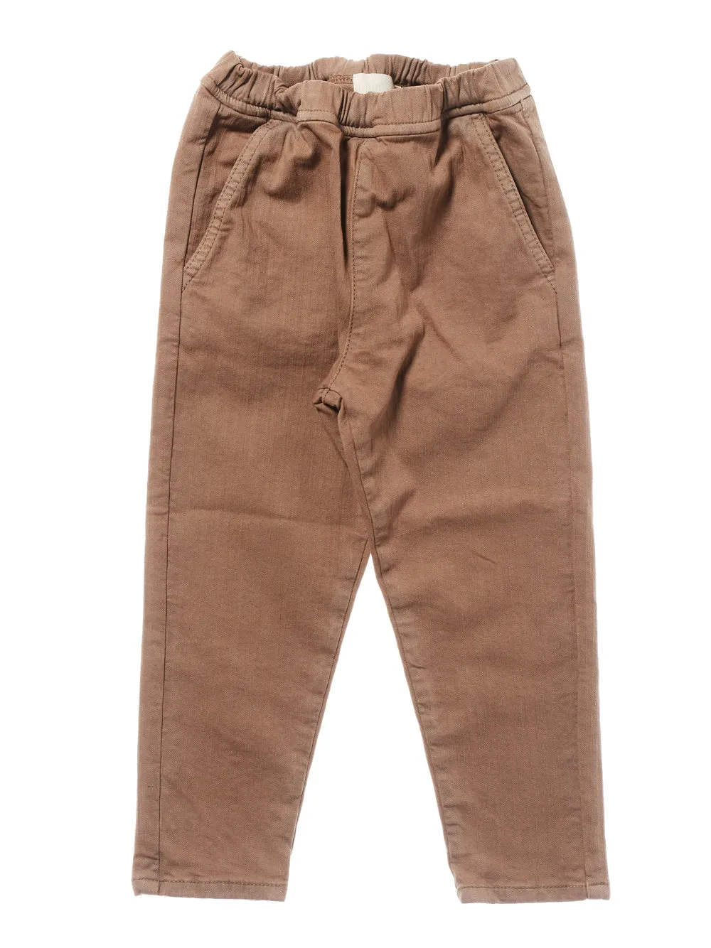 Beige Long Trousers