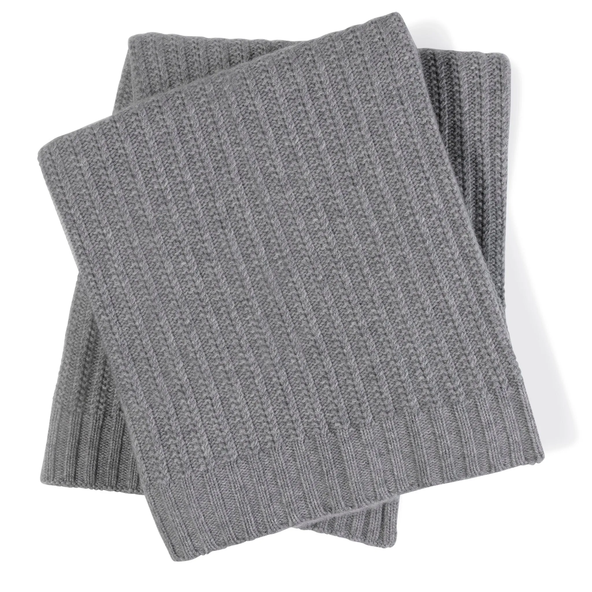 Biarritz Chunky Cable Knit Cashmere Throw