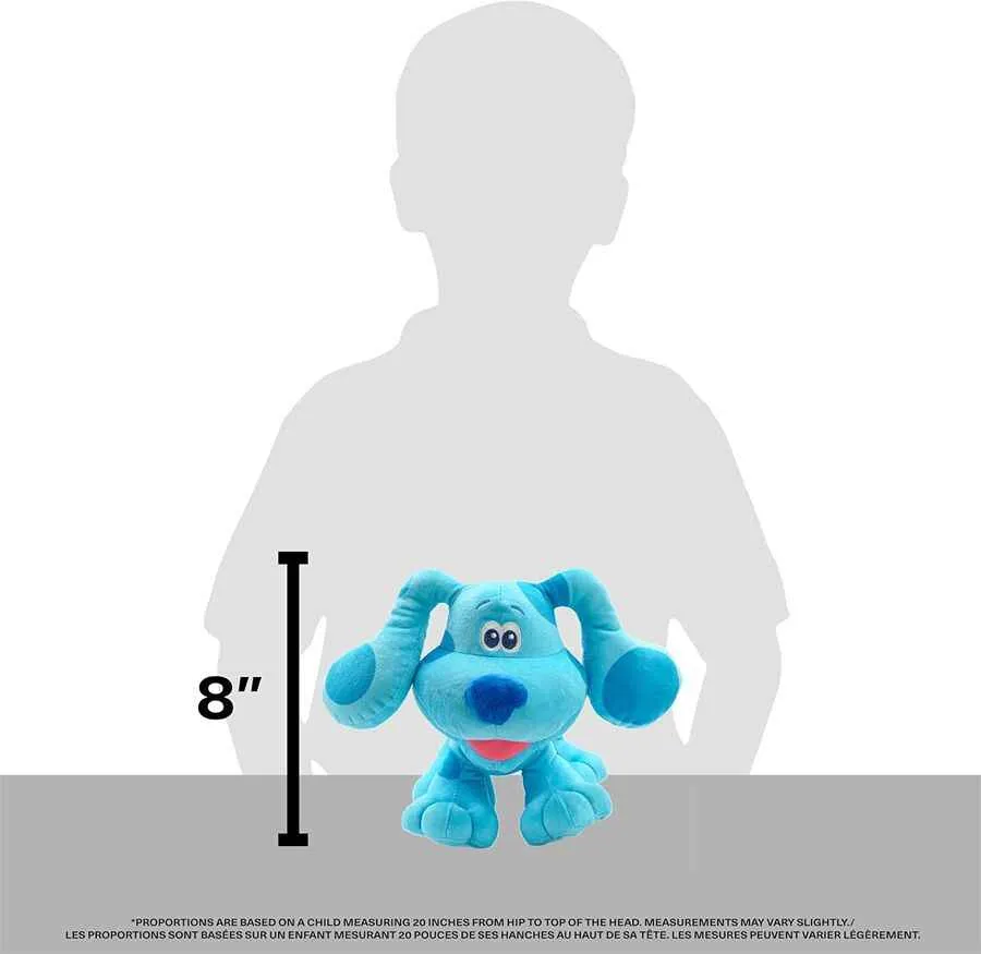 Blues Clues and You - Blue 8 Inch Small Plush