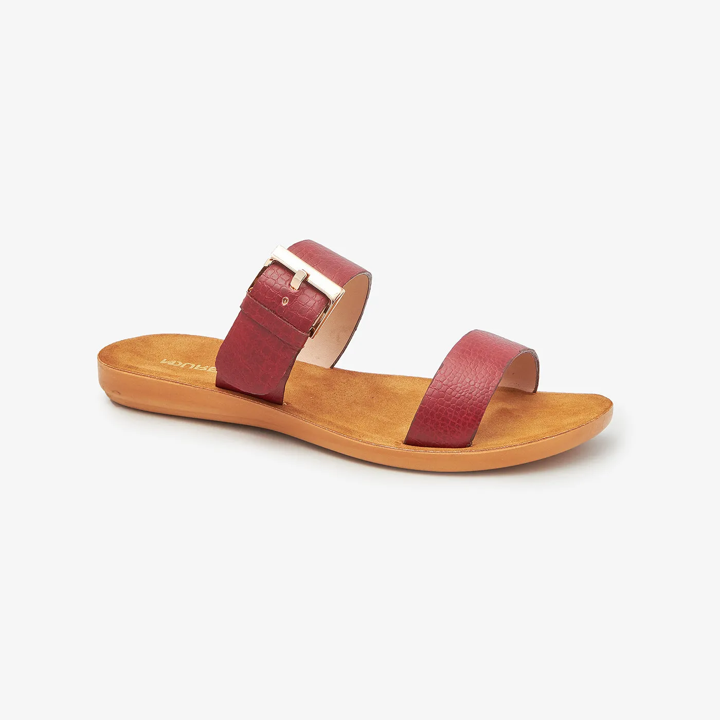 Buckled Women Chappals