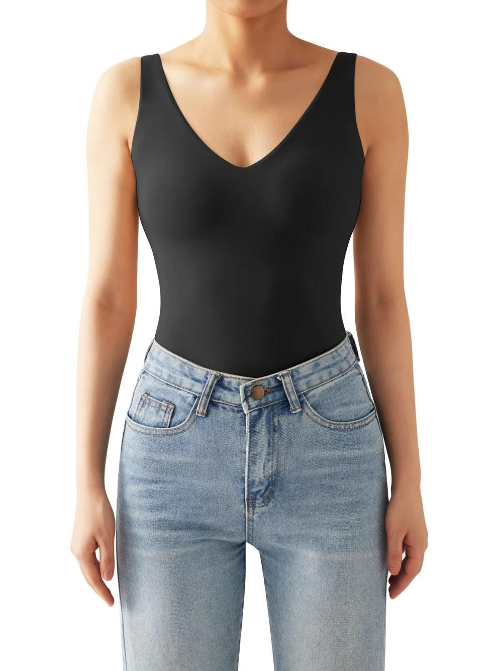 Buttery Soft V Neck Bodysuit