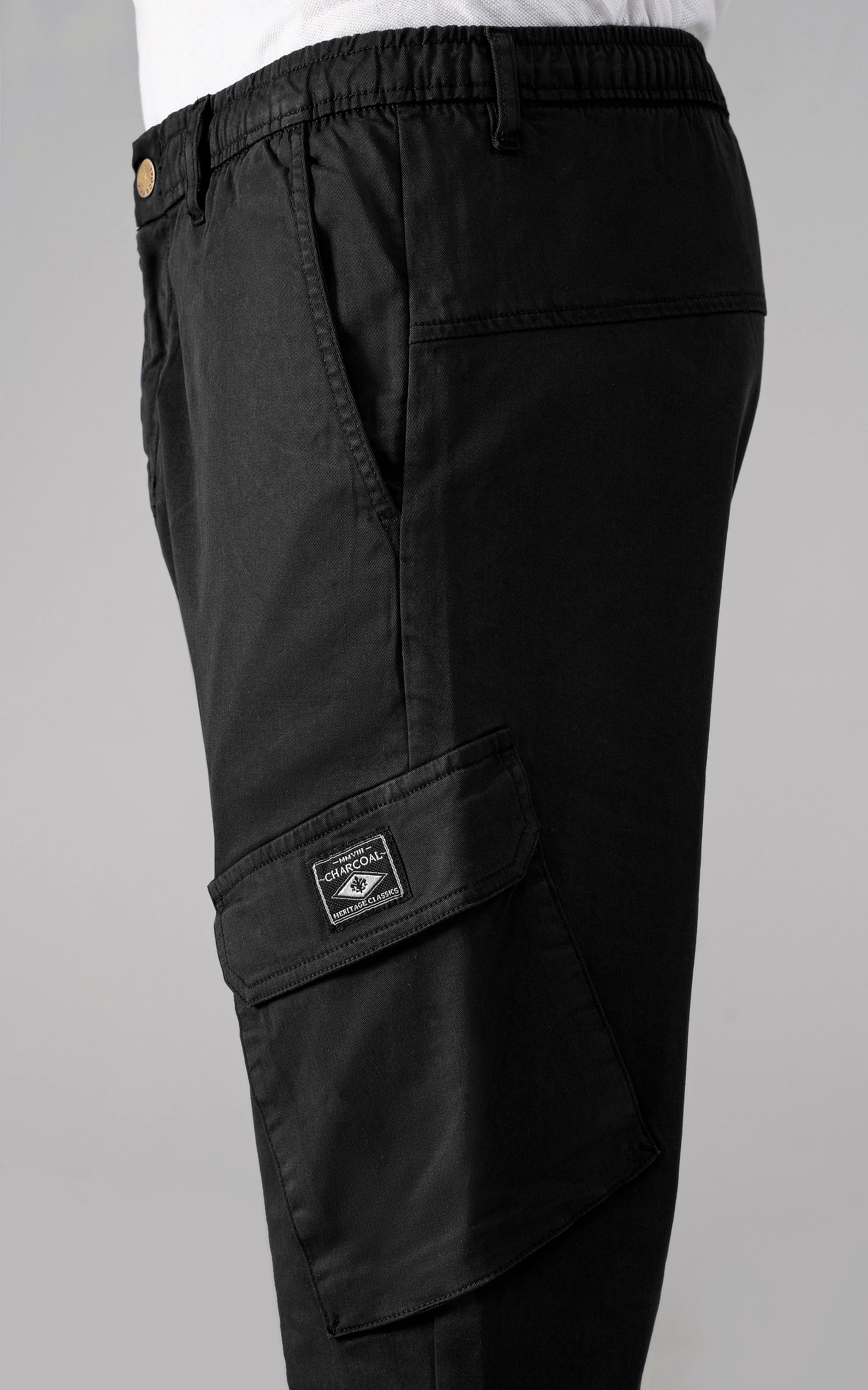 CARGO TROUSER BLACK