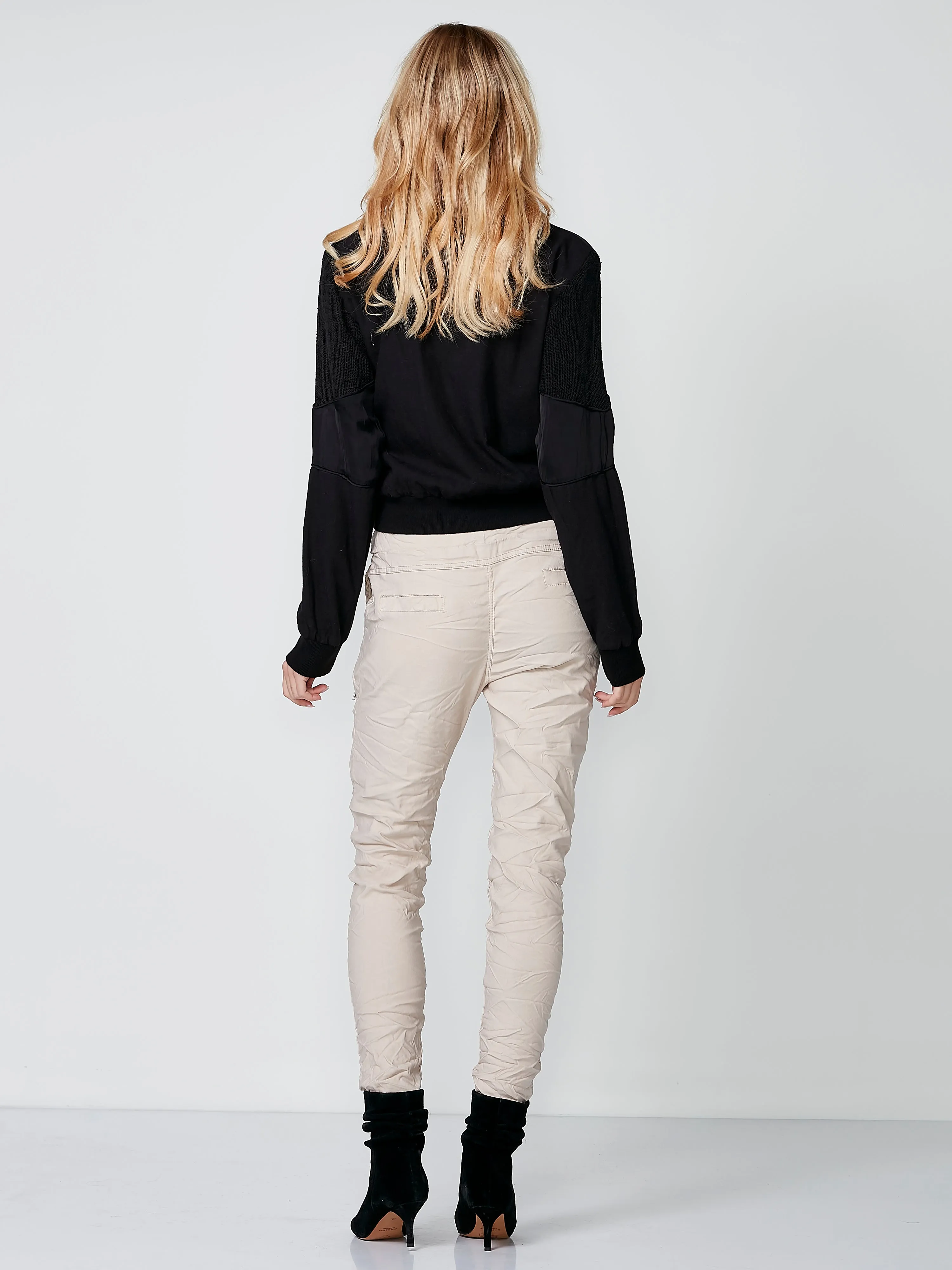 CARMEN ODA trousers - Wet sand