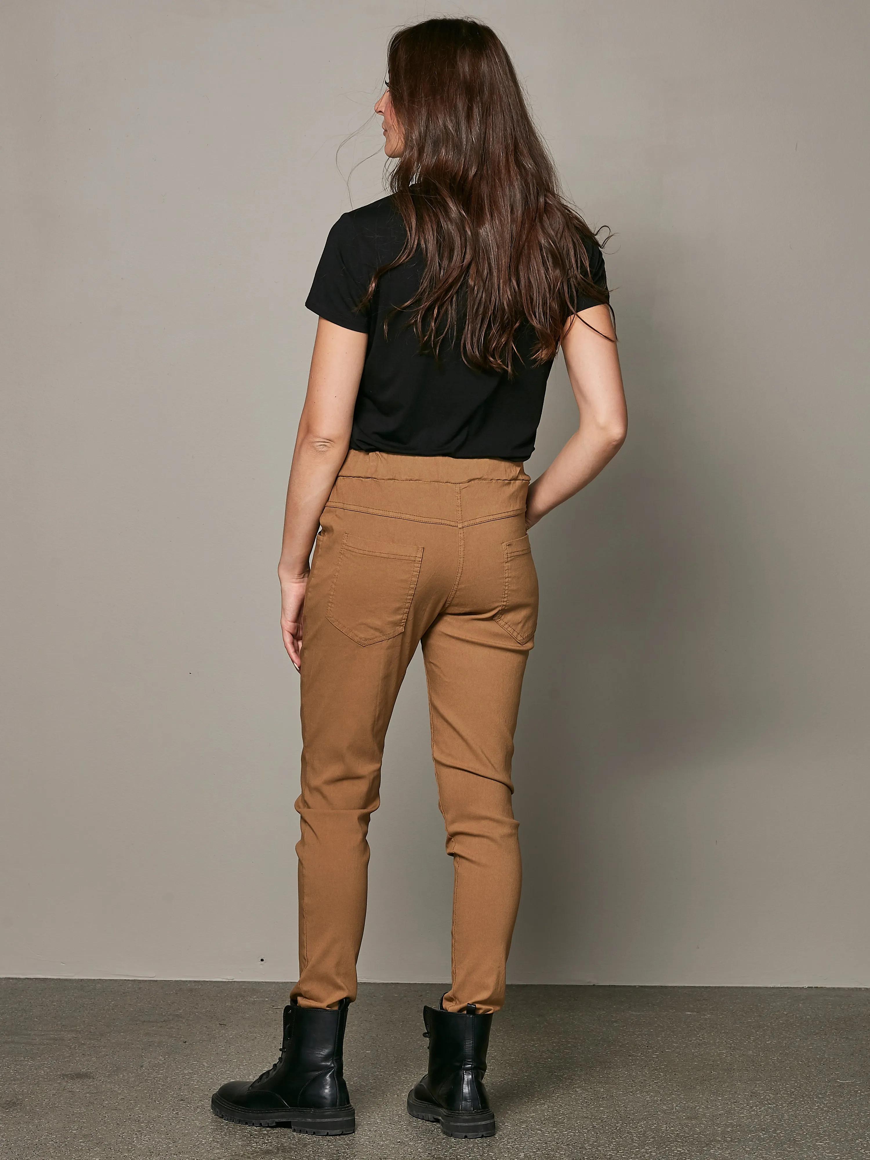 CARMEN VAN trousers - Sand