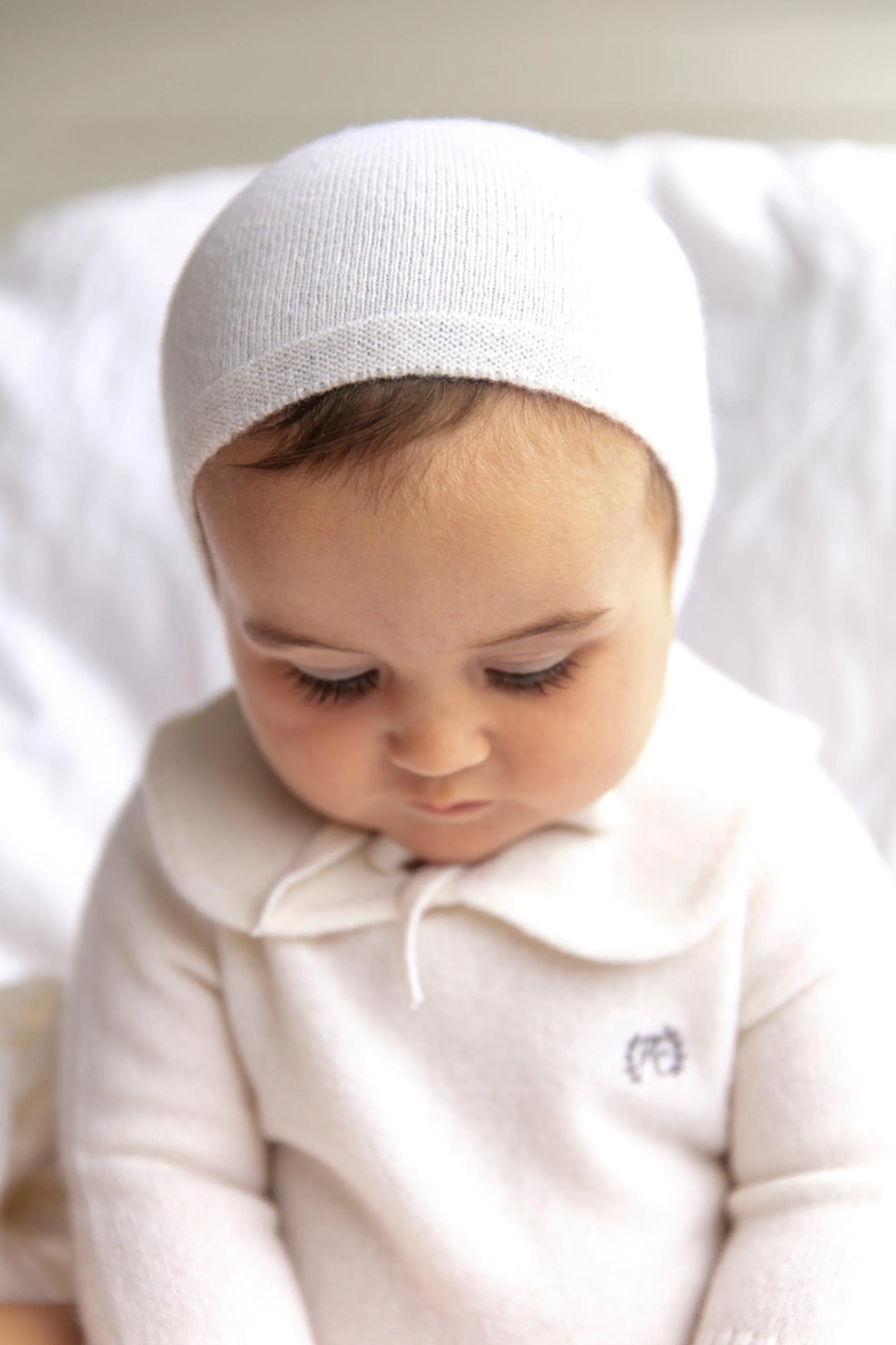 Cashmere Baby Bonnet