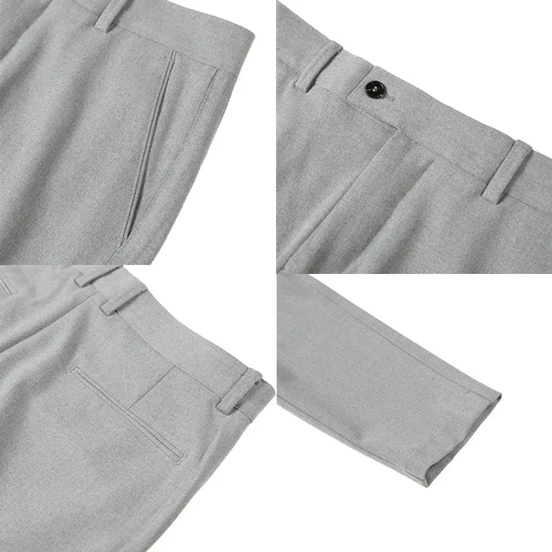 Casual British Slim Trousers