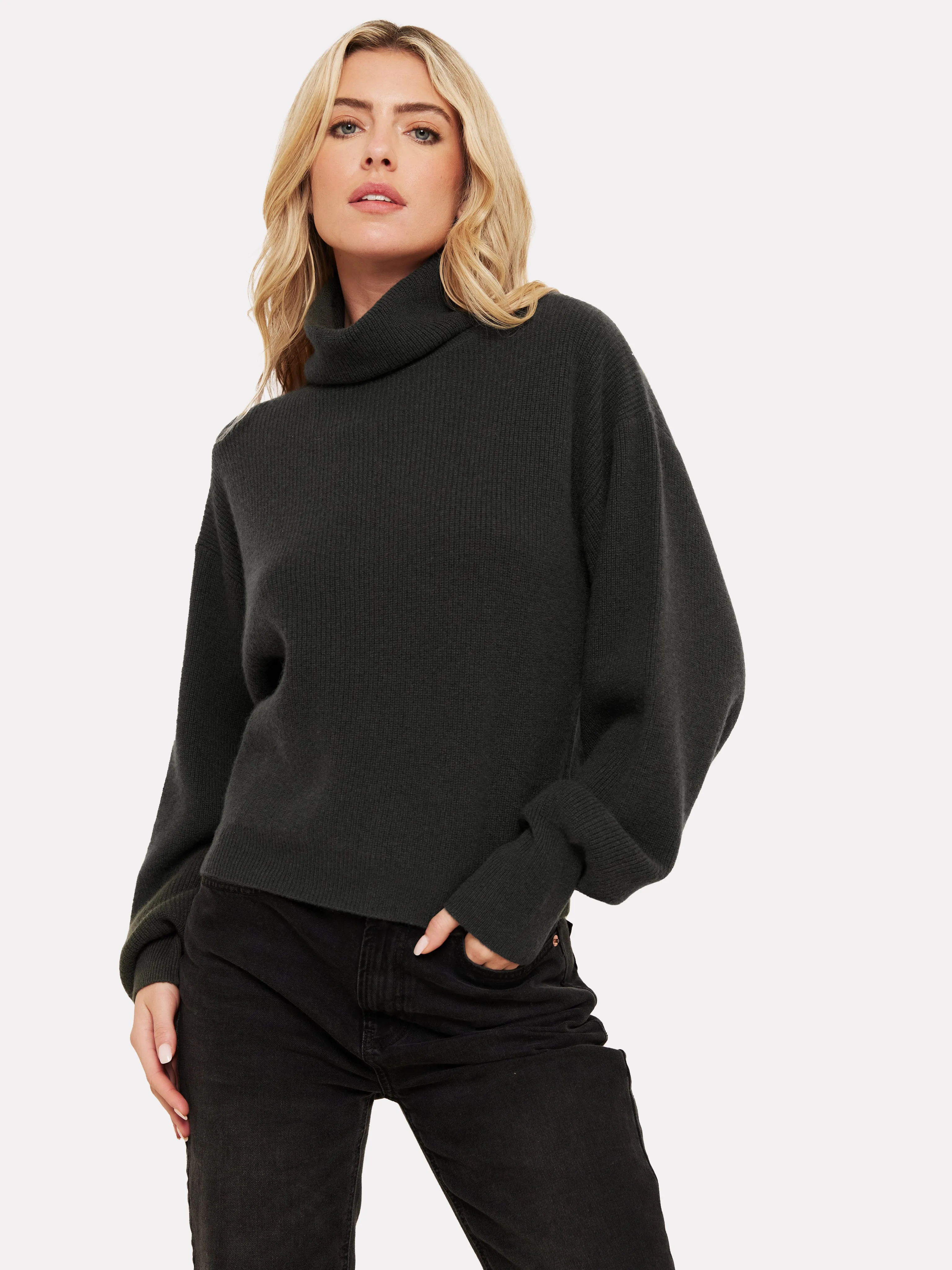 Cee Cee Cashmere Roll Neck