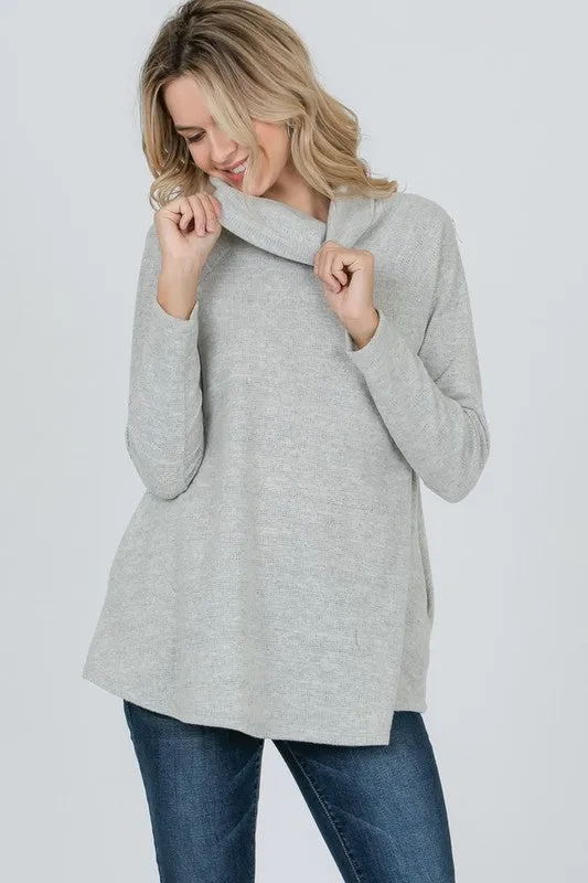 Chunky Swoop Sweater