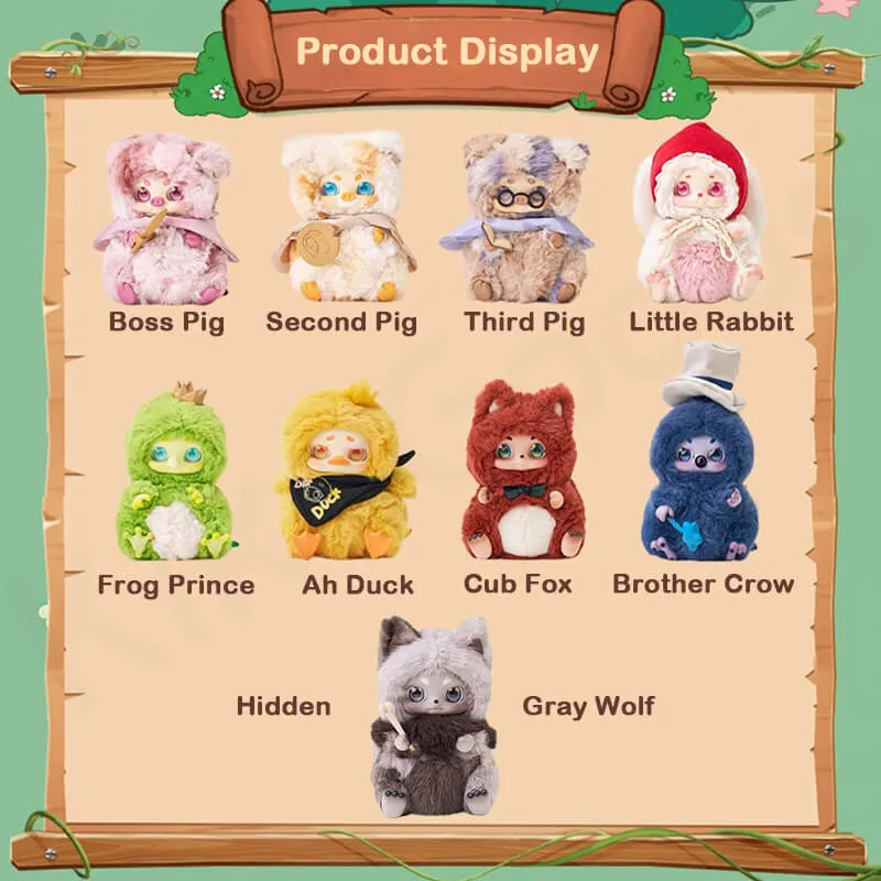 Cino Fairy Tale Battle Series Plush Blind Box