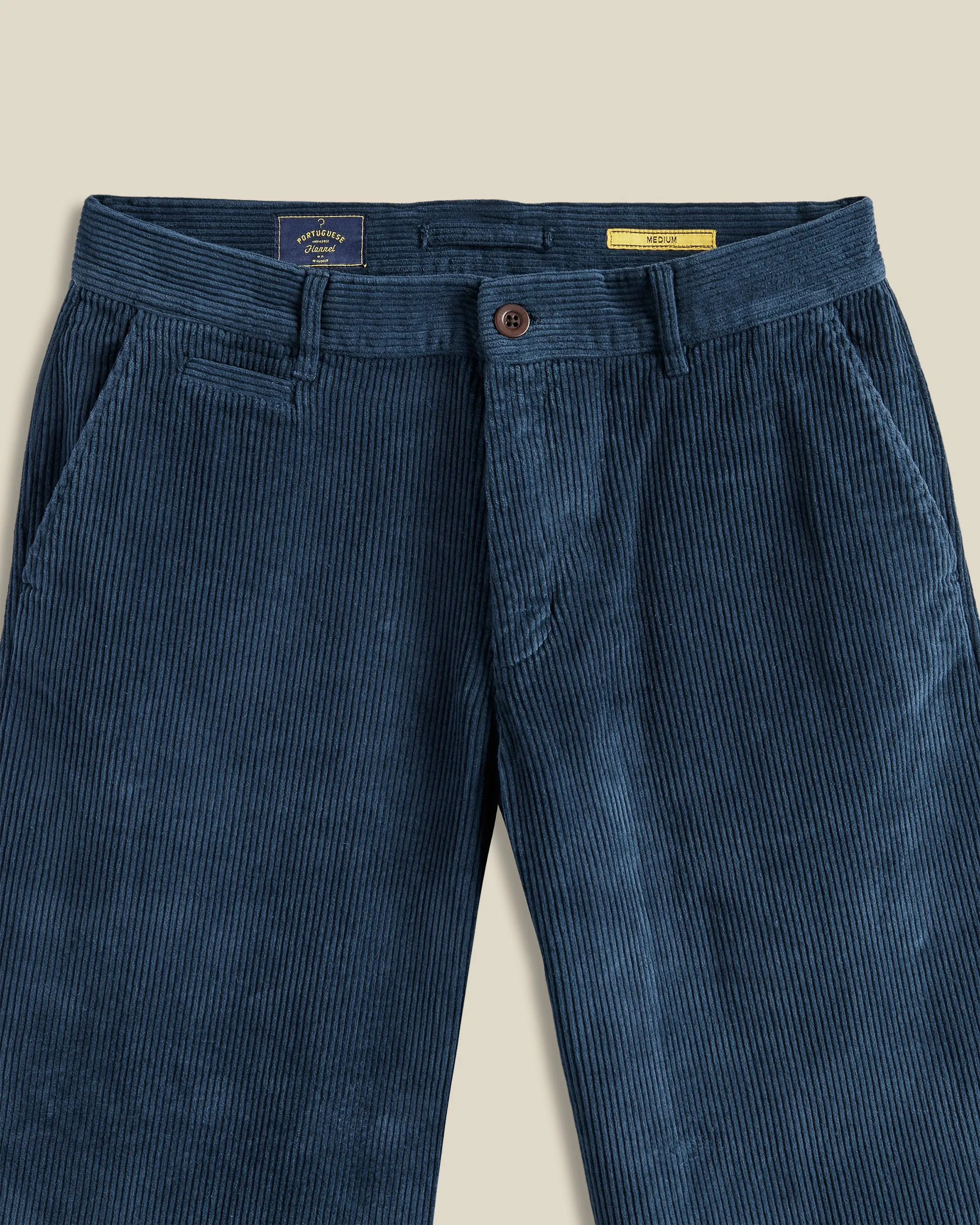 Corduroy Trousers - Navy