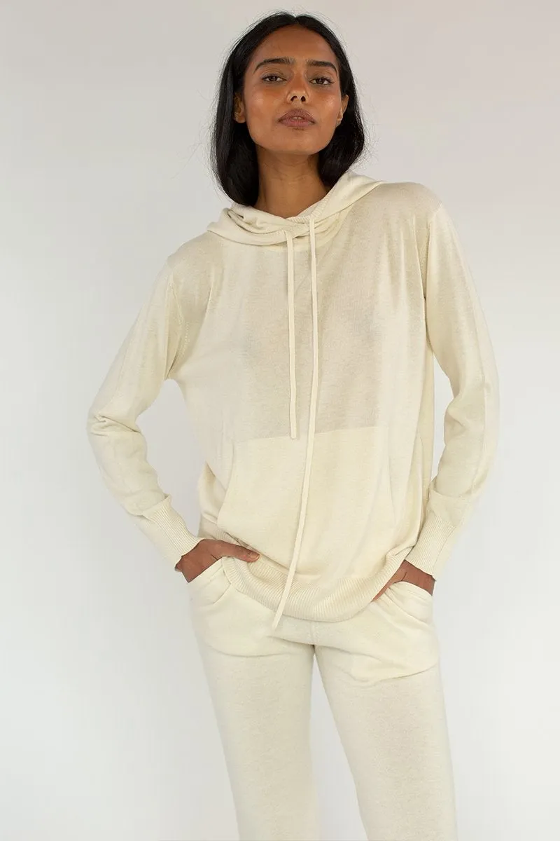 Cotton/Cashmere Hoodie