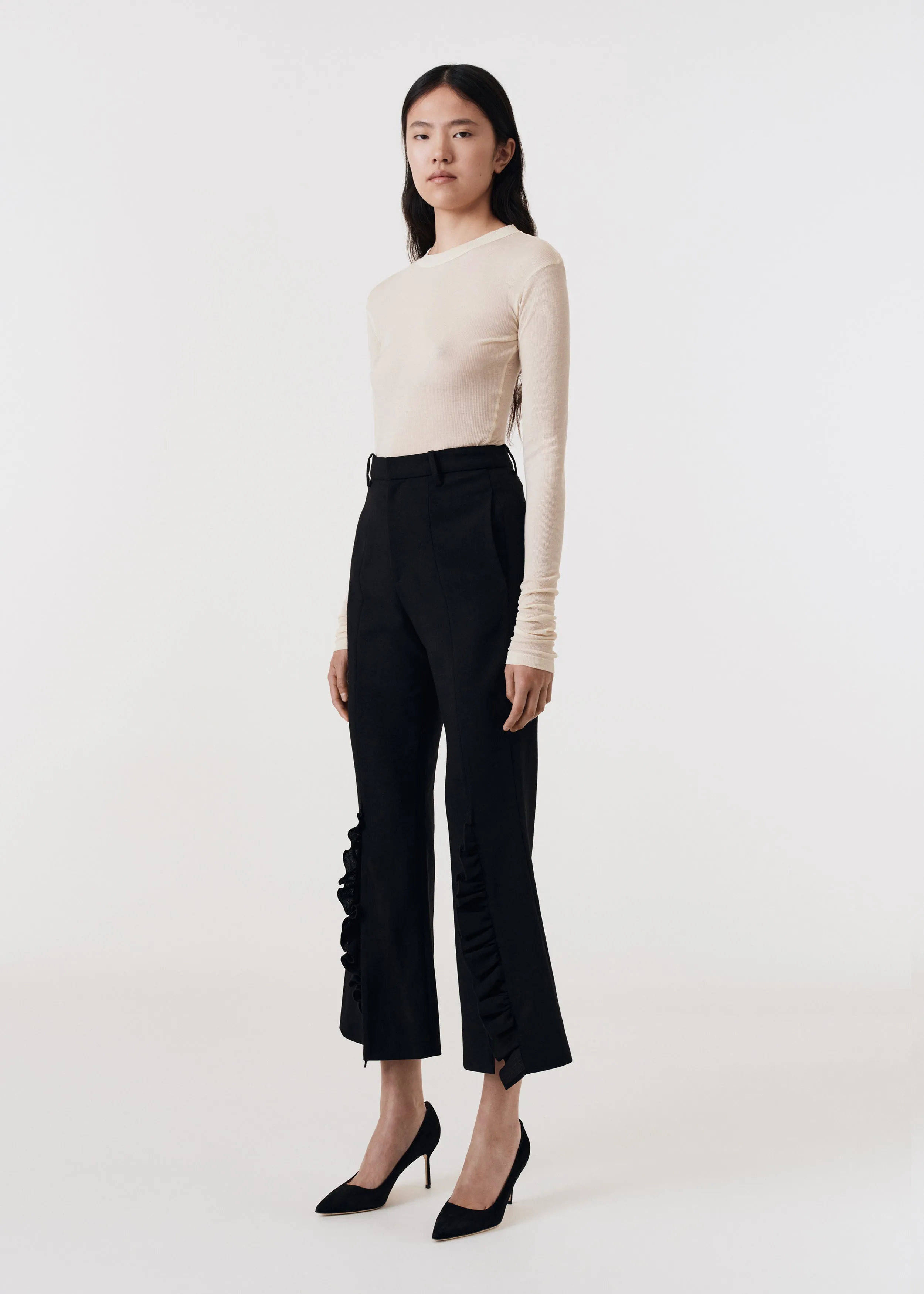 Credo frill trouser