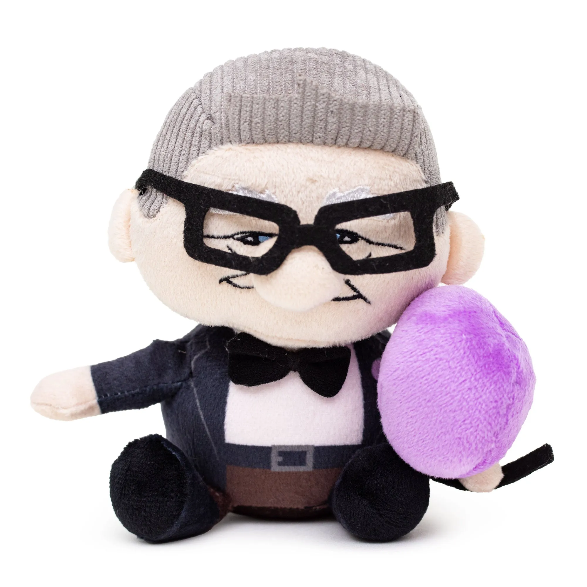 Dog Toy Squeaker Plush - Up Carl with Balloon Sitting Pose by Buckle-Down