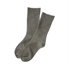 Dress Casual Wool Socks - Gray