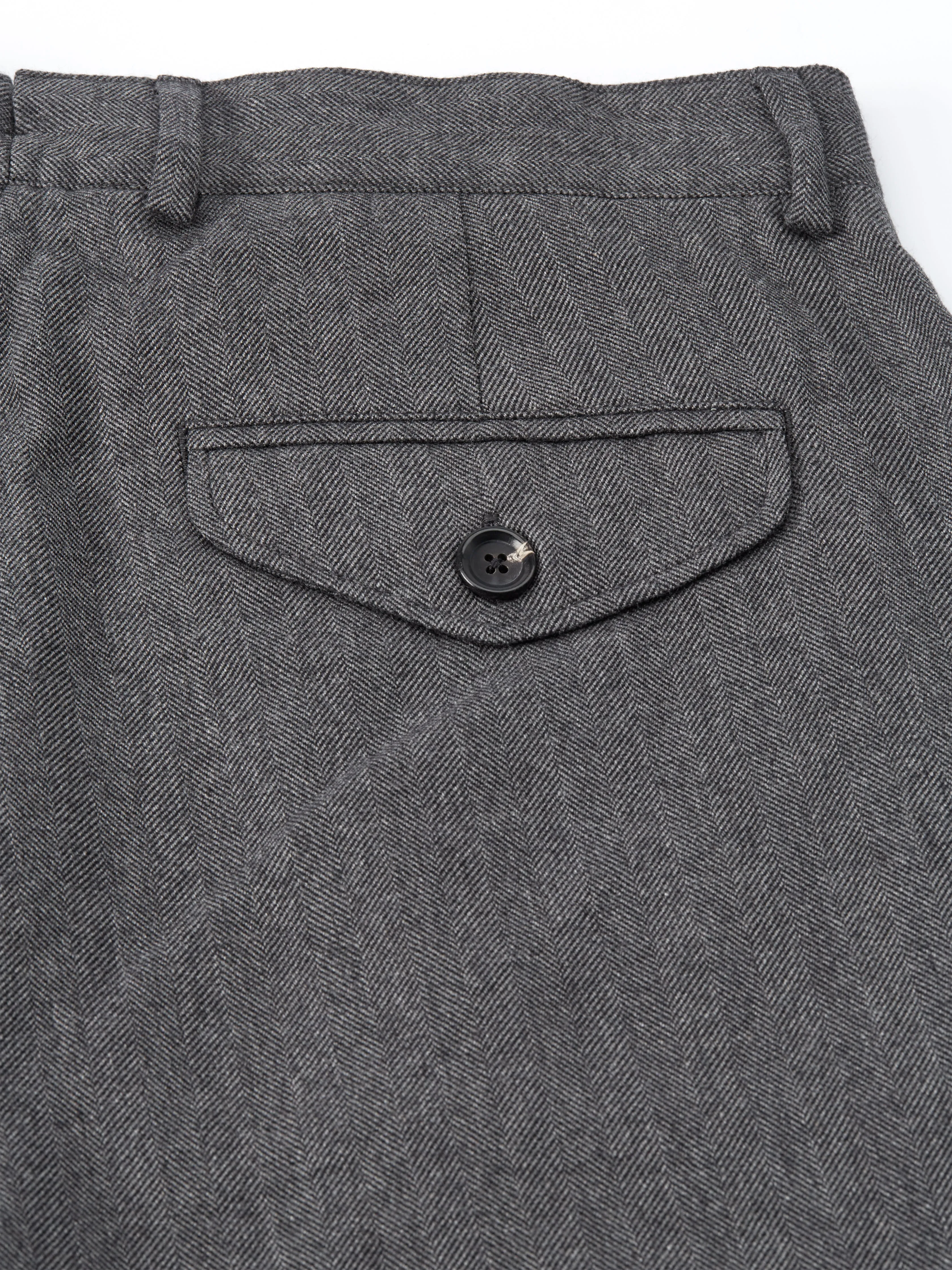 Fishtail Trousers Stockbridge Charcoal