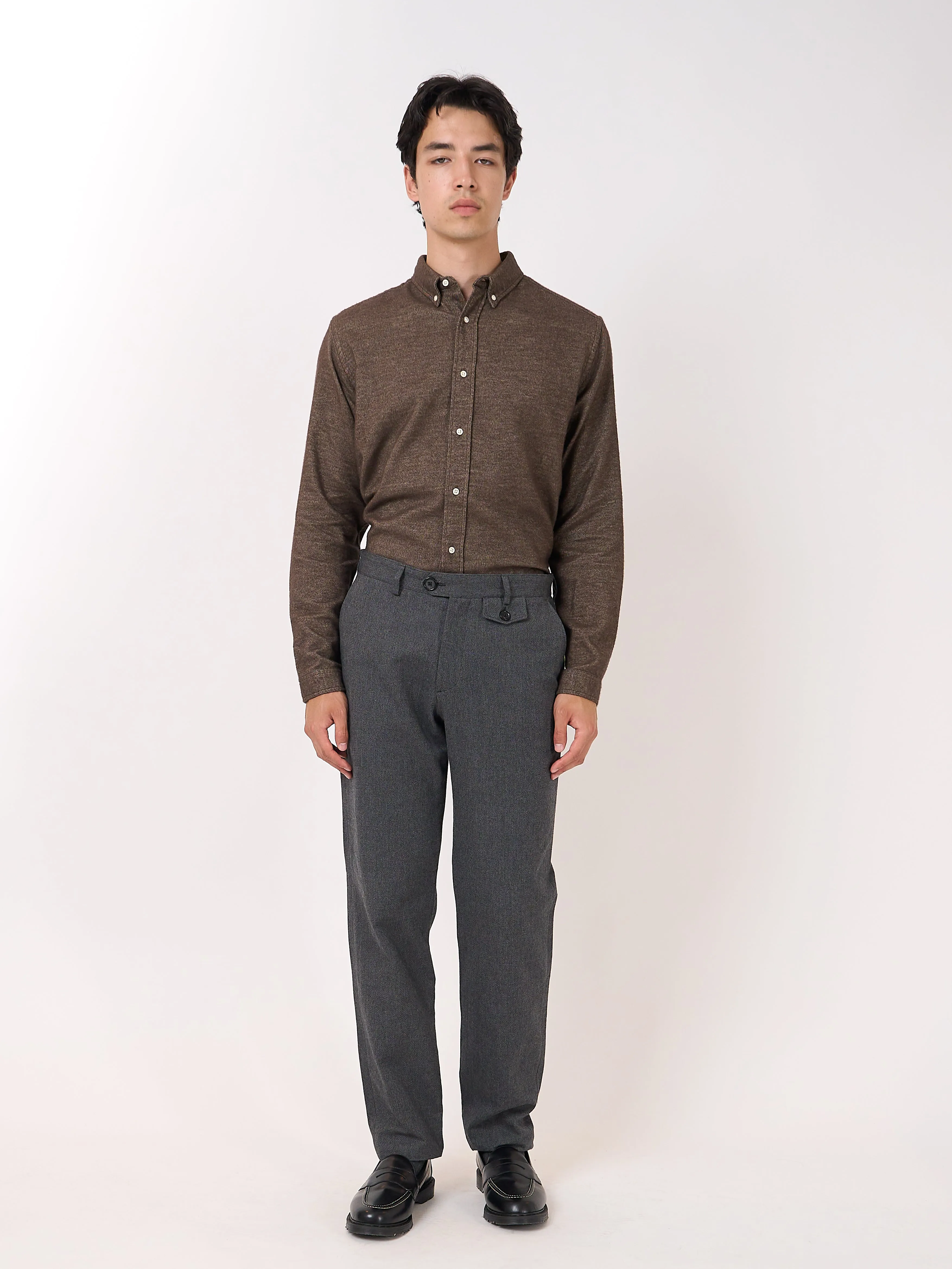 Fishtail Trousers Stockbridge Charcoal