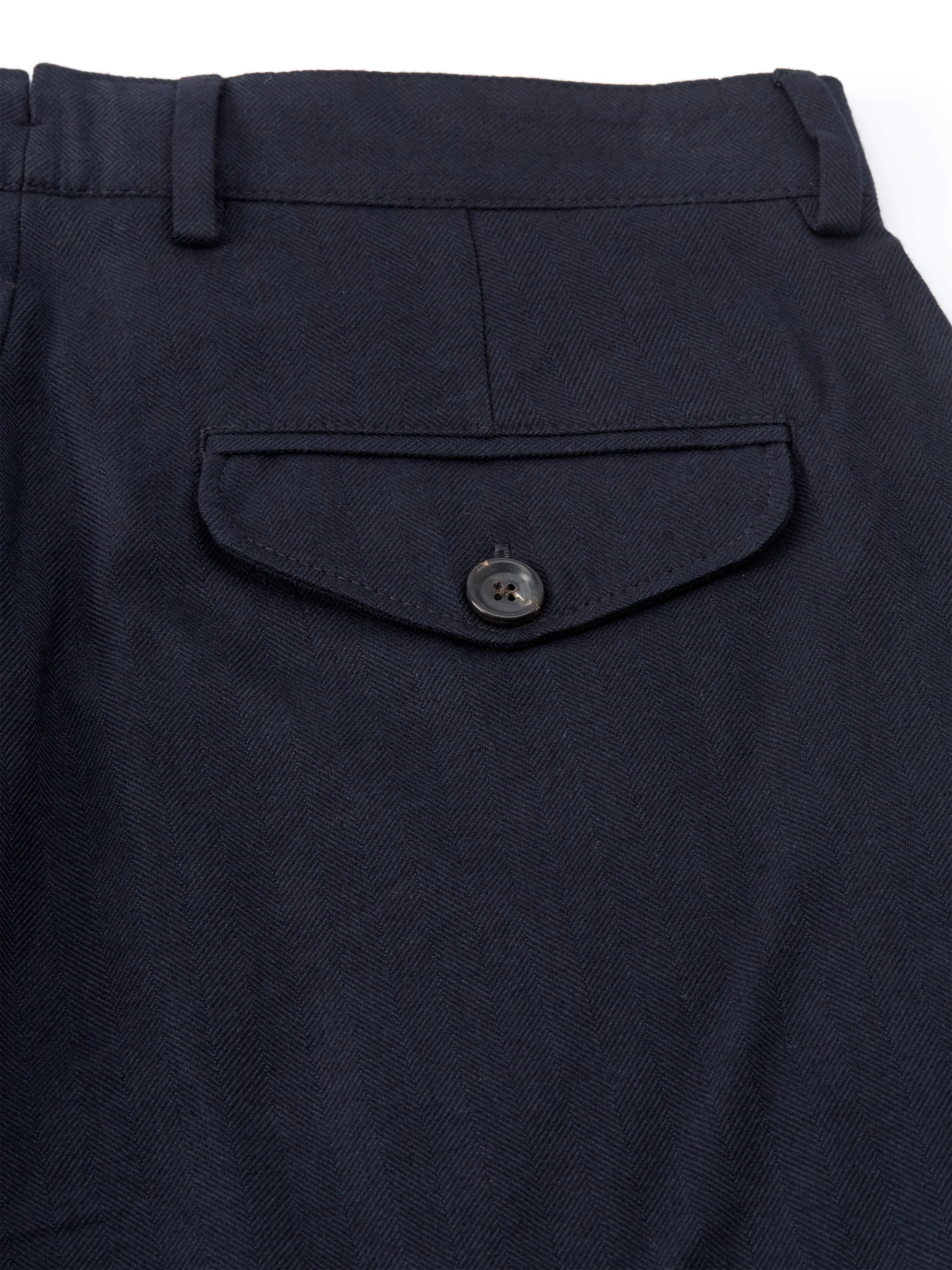 Fishtail Trousers Stockbridge Navy