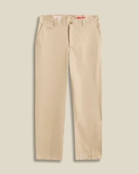 Gabardine Trousers - Beige