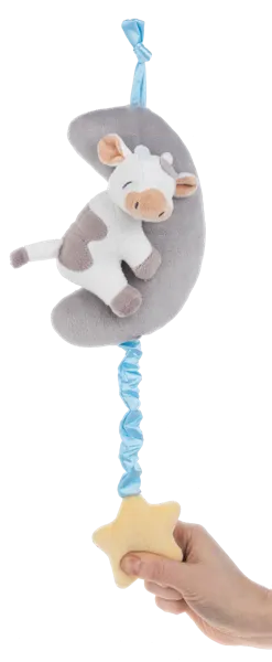 Ganz Baby Cow/Moon Musical Pulldown