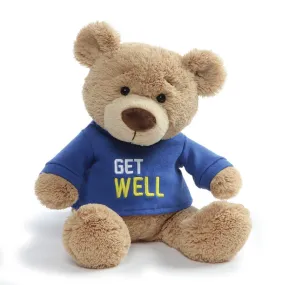 Get Well Bear, Blue, 12.5 in