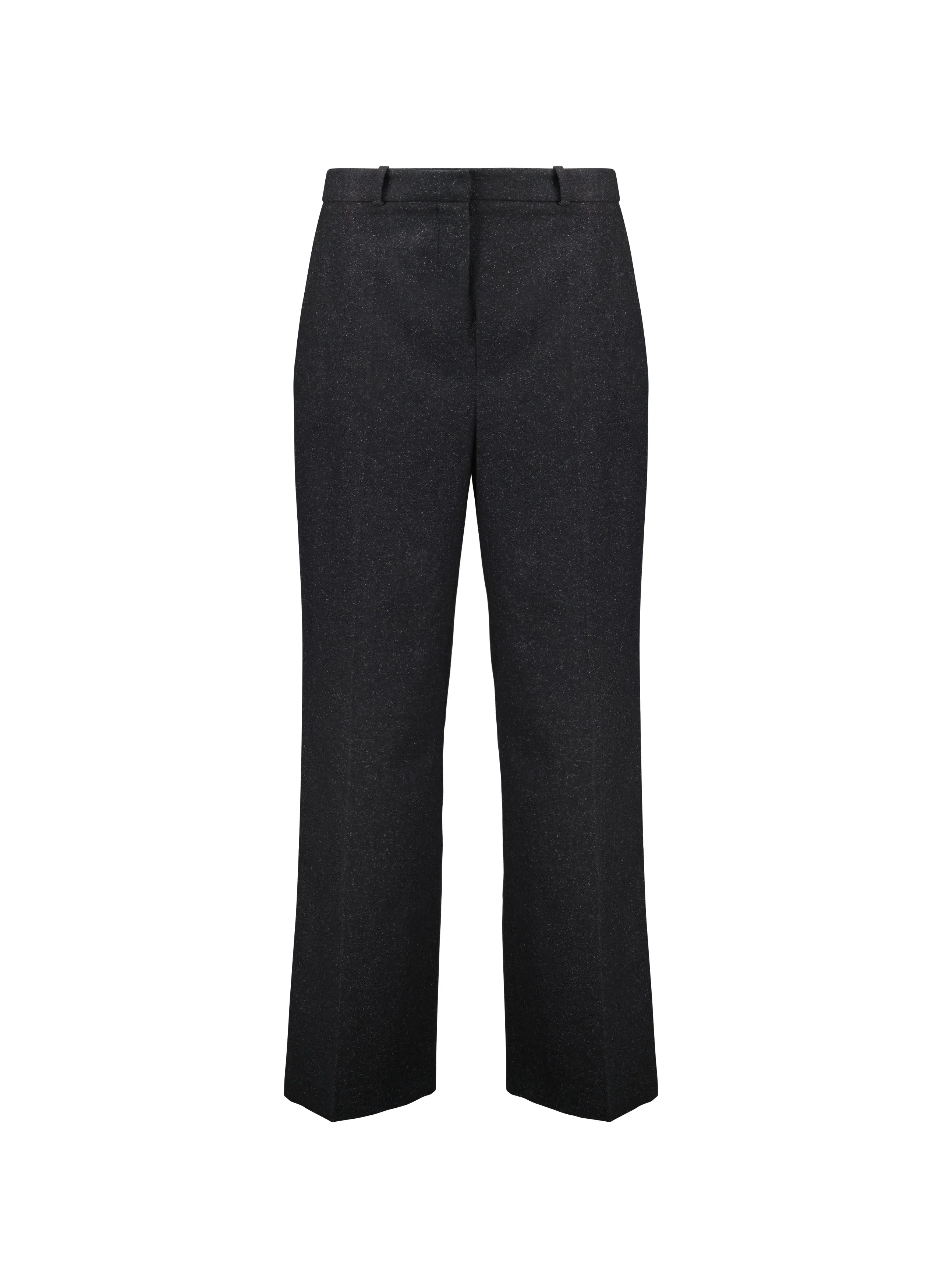 Gwynnie Wool Blend Wide Leg Trousers