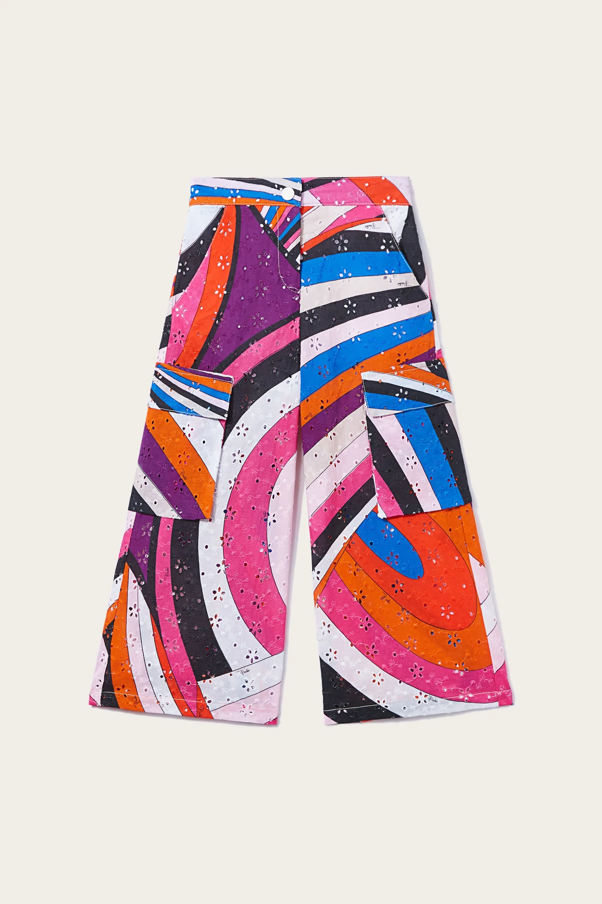 Iride-Print Trousers