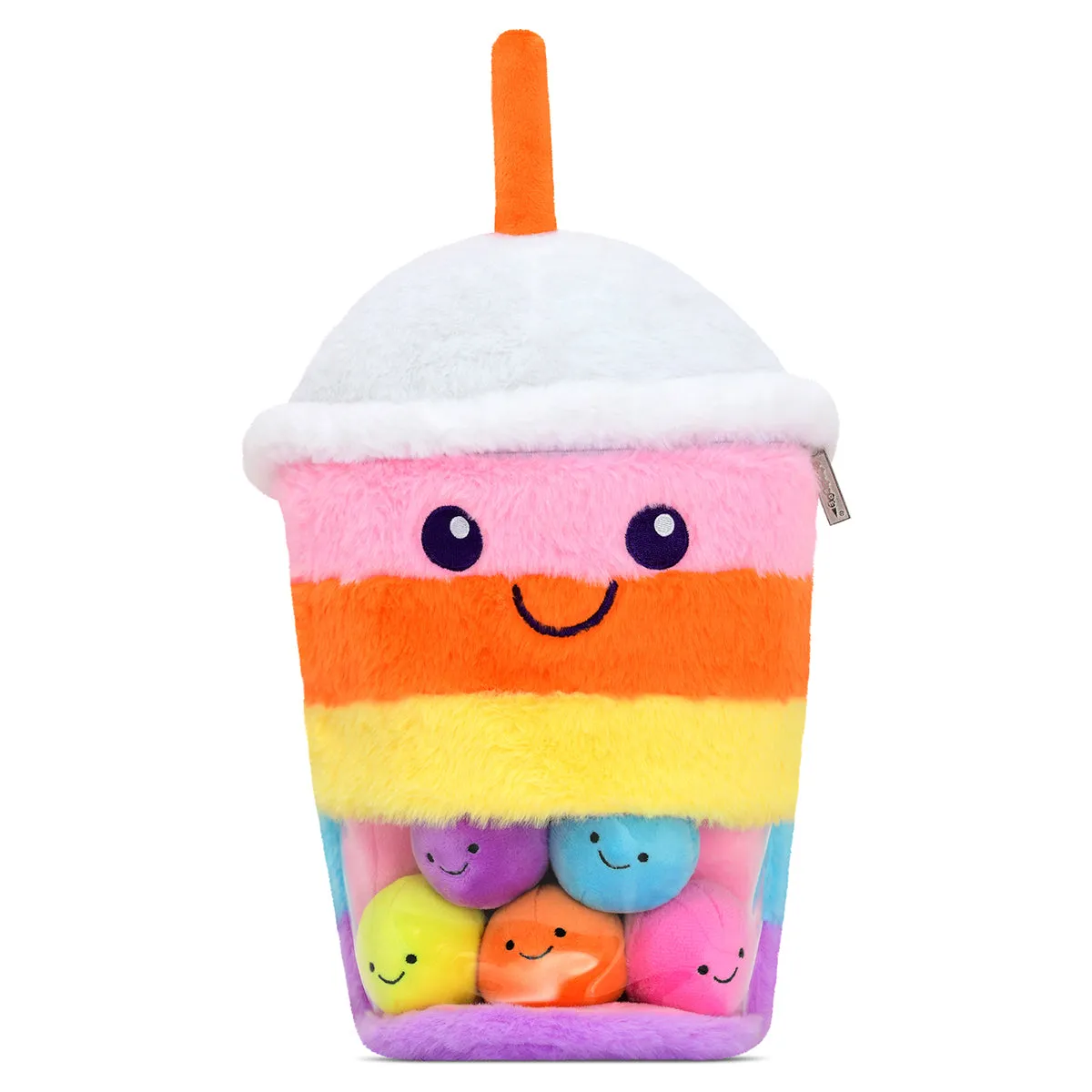 iScream Rainboba Tea Packaging Plush