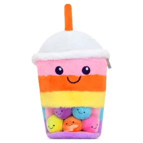 iScream Rainboba Tea Packaging Plush