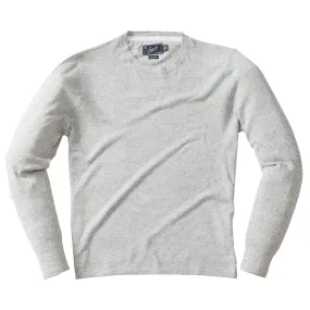 James Lightweight Crew Sweater - Gray Feeder Stripe