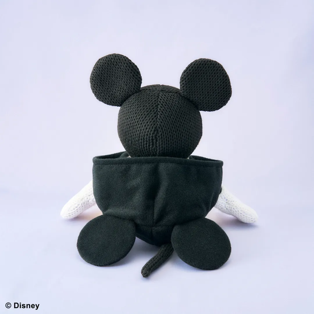 KINGDOM HEARTS III -  Knitted Plush KING MICKEY [INSTOCK]