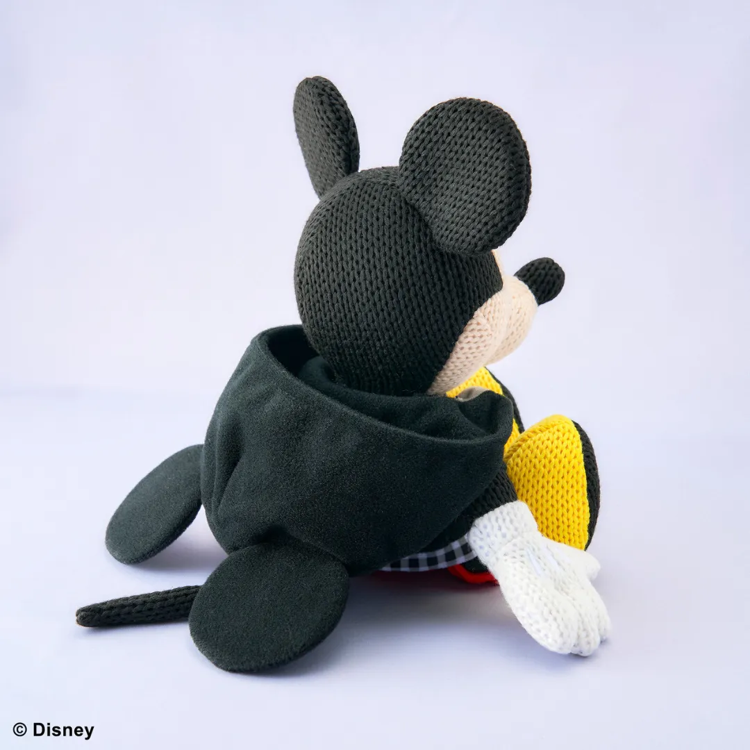 KINGDOM HEARTS III -  Knitted Plush KING MICKEY [INSTOCK]