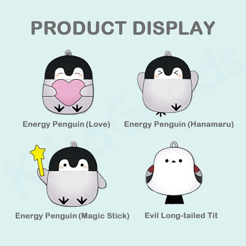 KITAN CLUB Energy Penguin Fabric Pendant Gacha