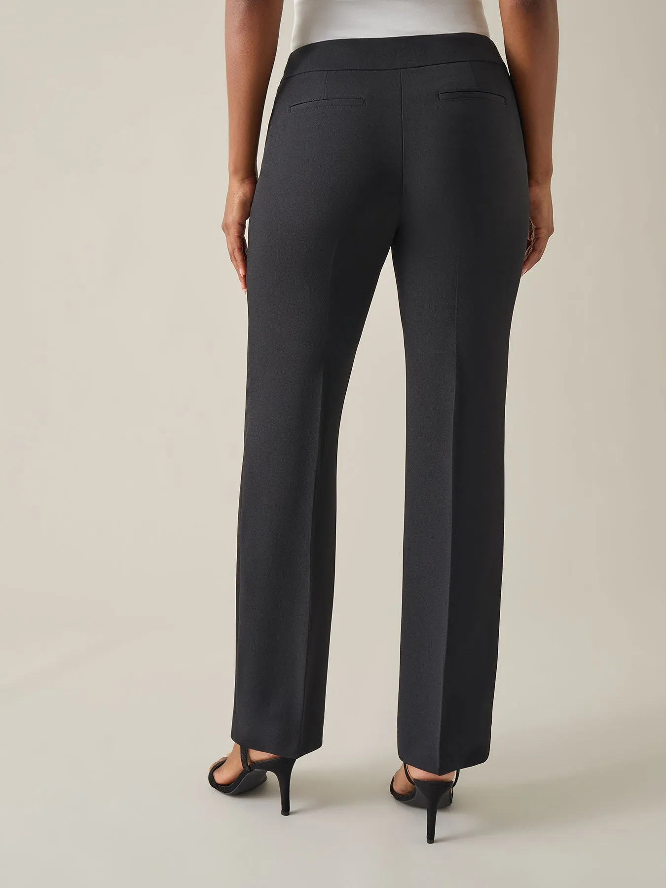 L-Pocket Trouser, Iconic Stretch Crepe