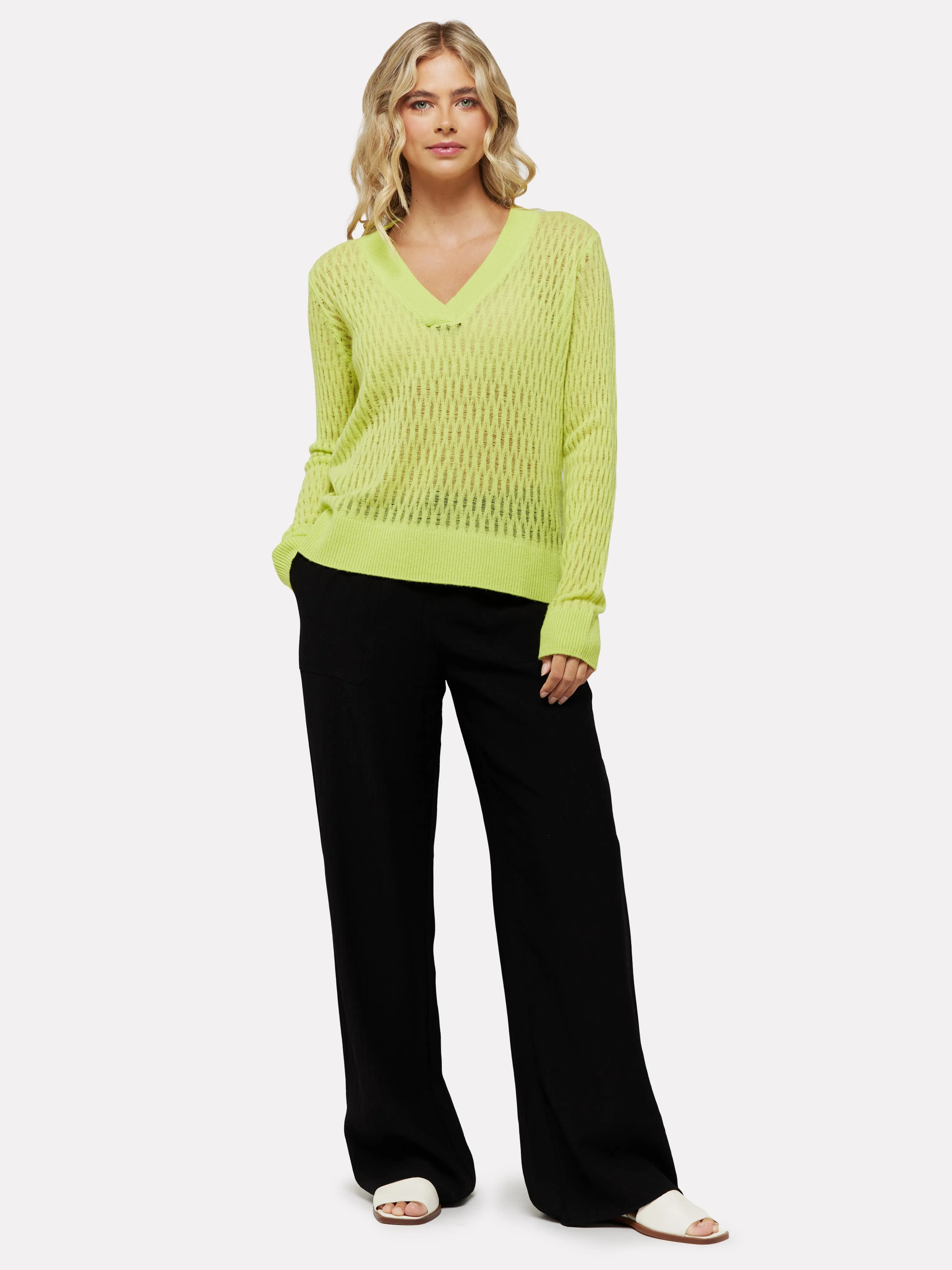 Leighton V Neck Knit