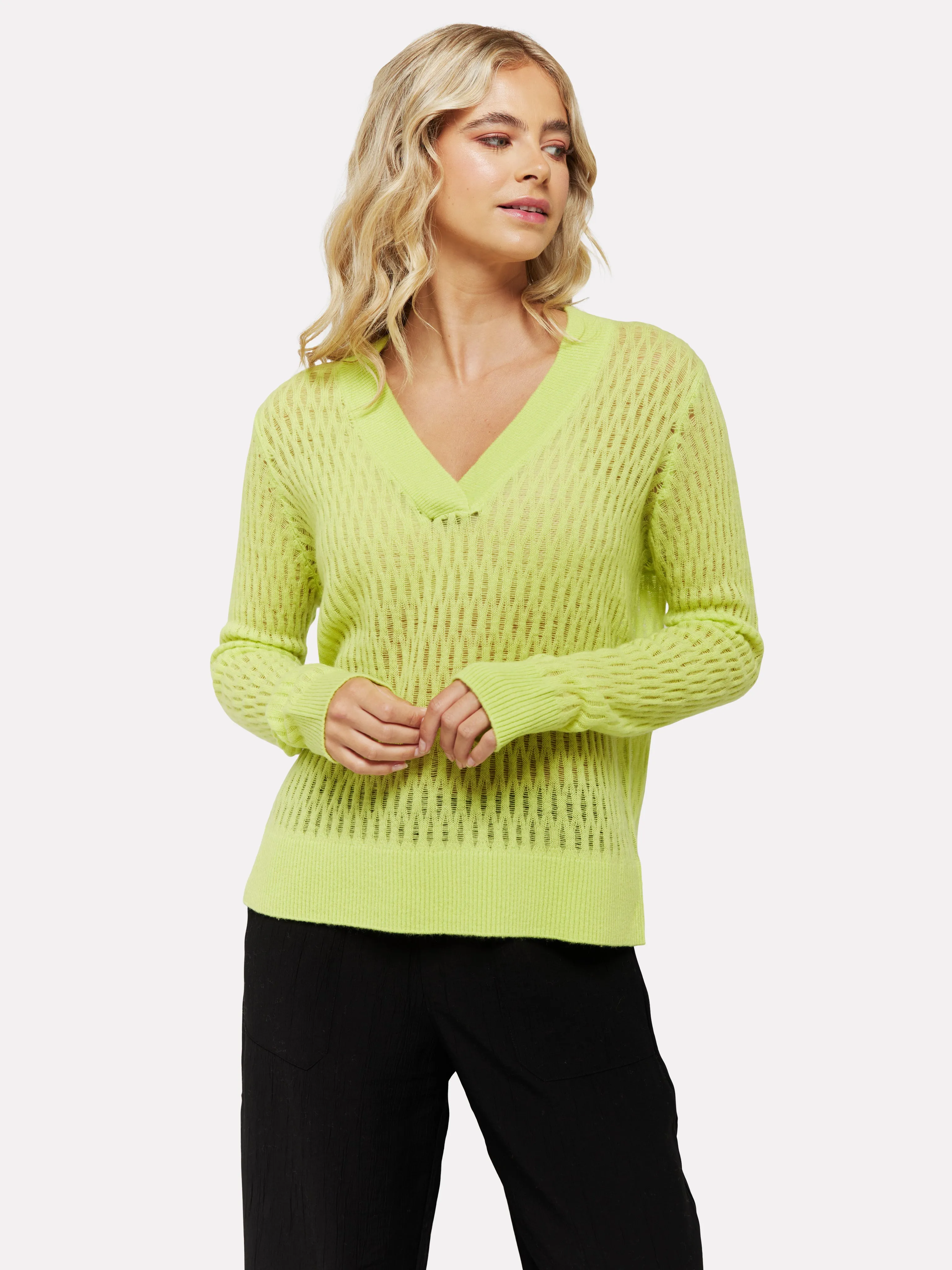 Leighton V Neck Knit