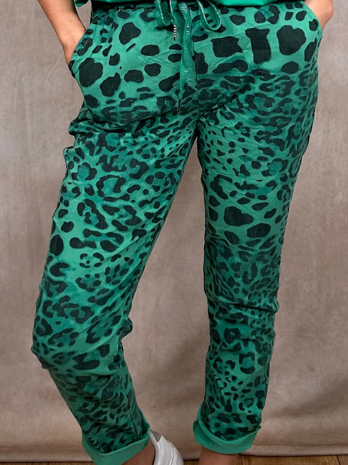 Leopard Print Magic Trousers