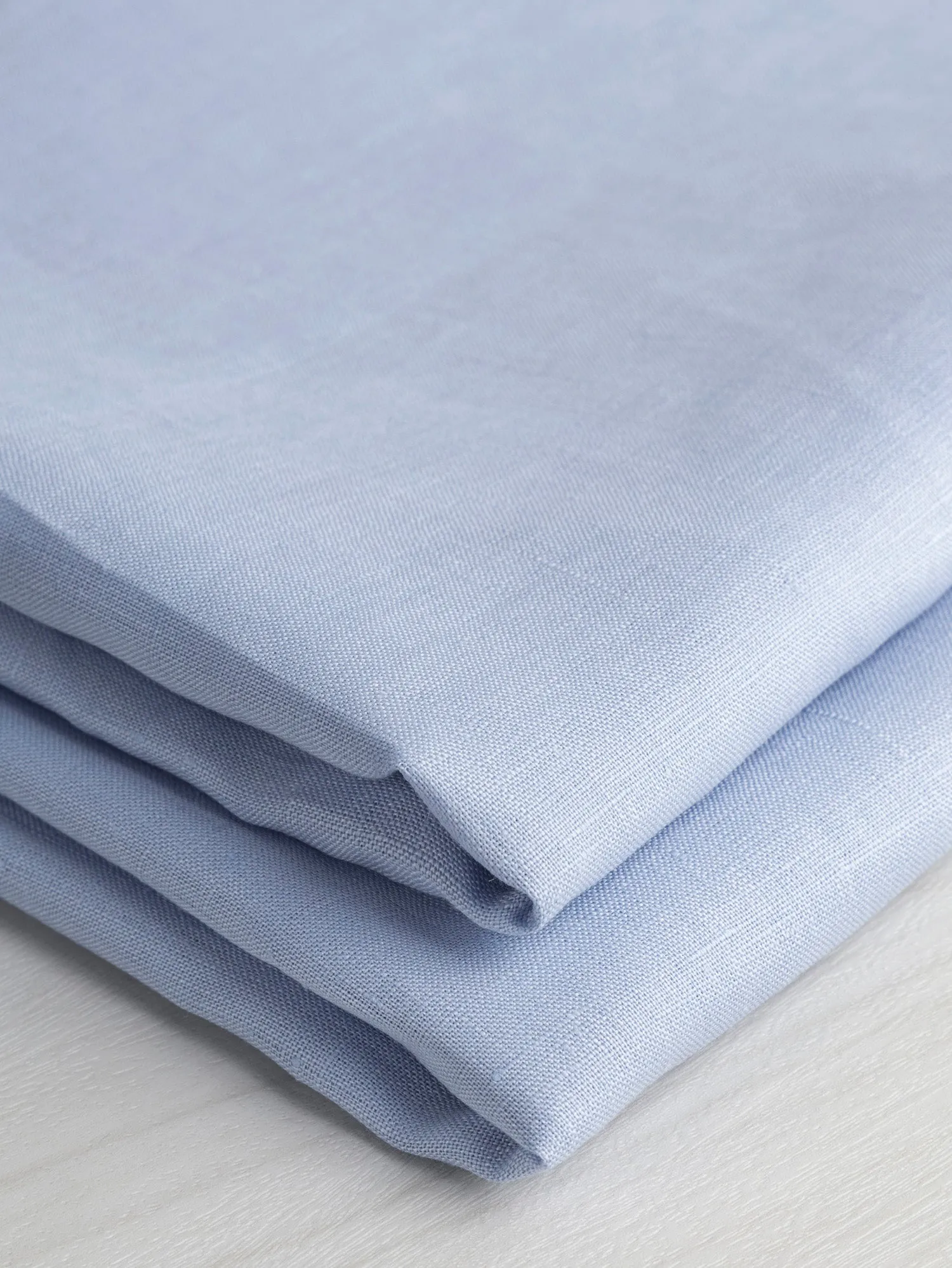 Lightweight European Linen - Powder Blue