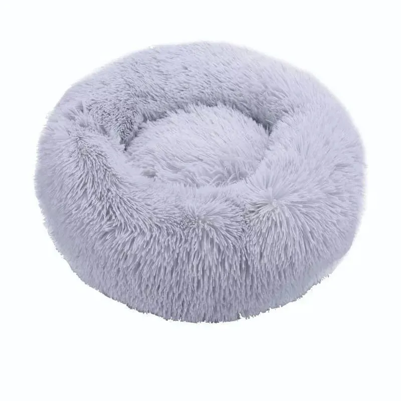 Long Plush Dog Bed