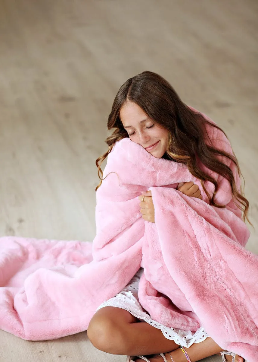 Lush Pretty Pink Blanket